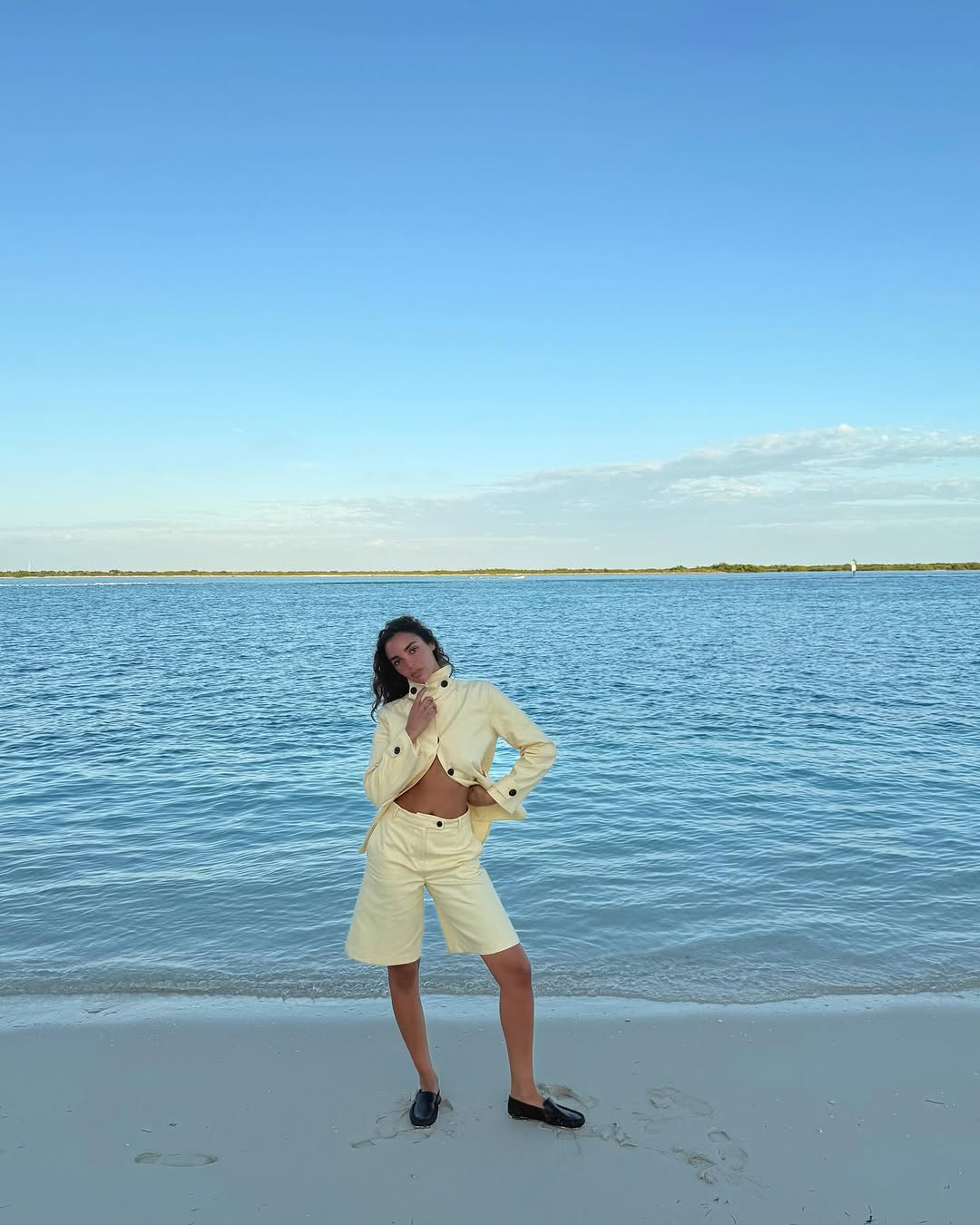 How to Style Bermuda Shorts on Vacation