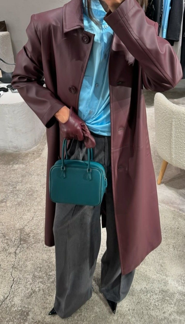 3. Baby Blue & Bordeaux