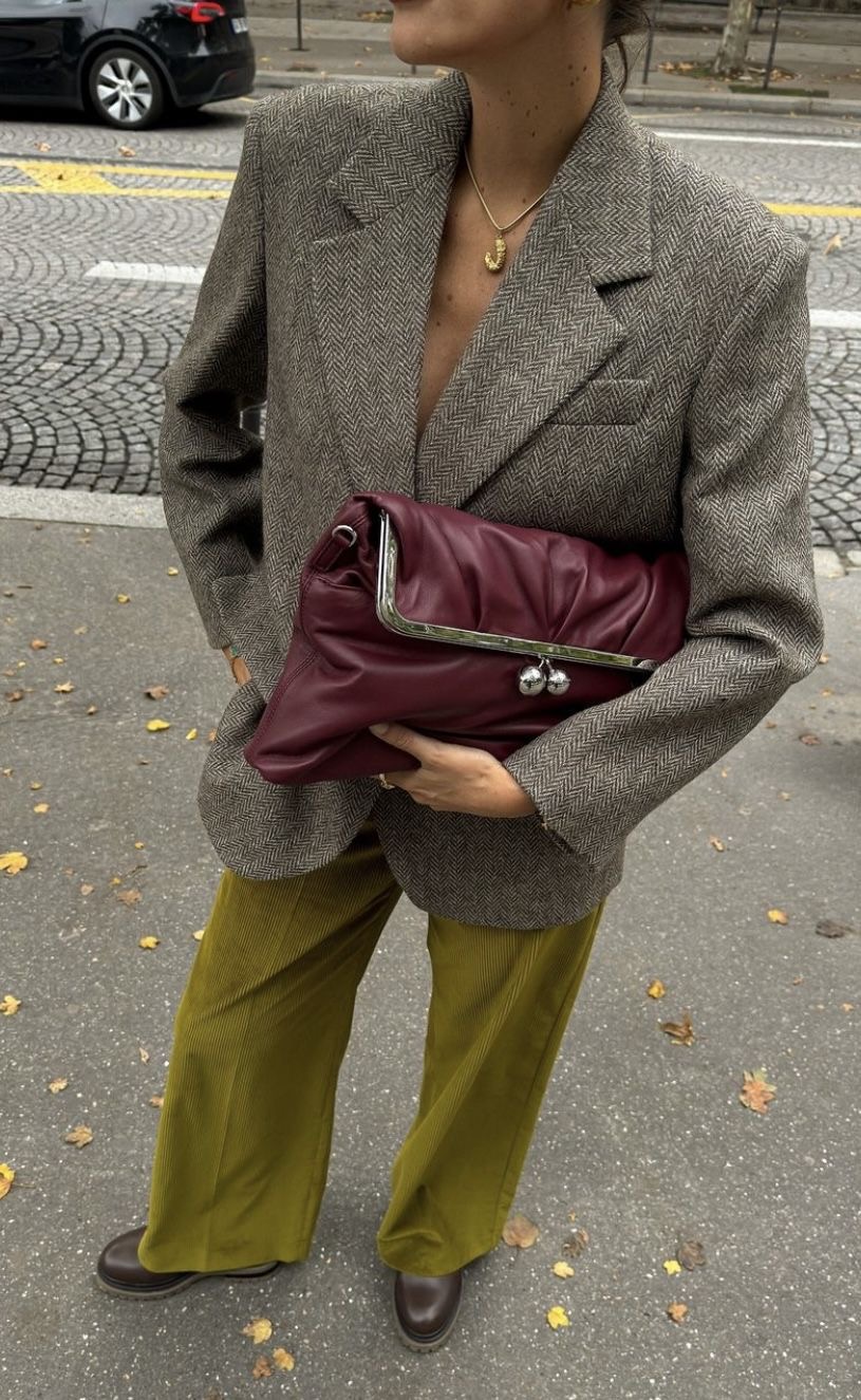 8. Moss Olive & Oxblood