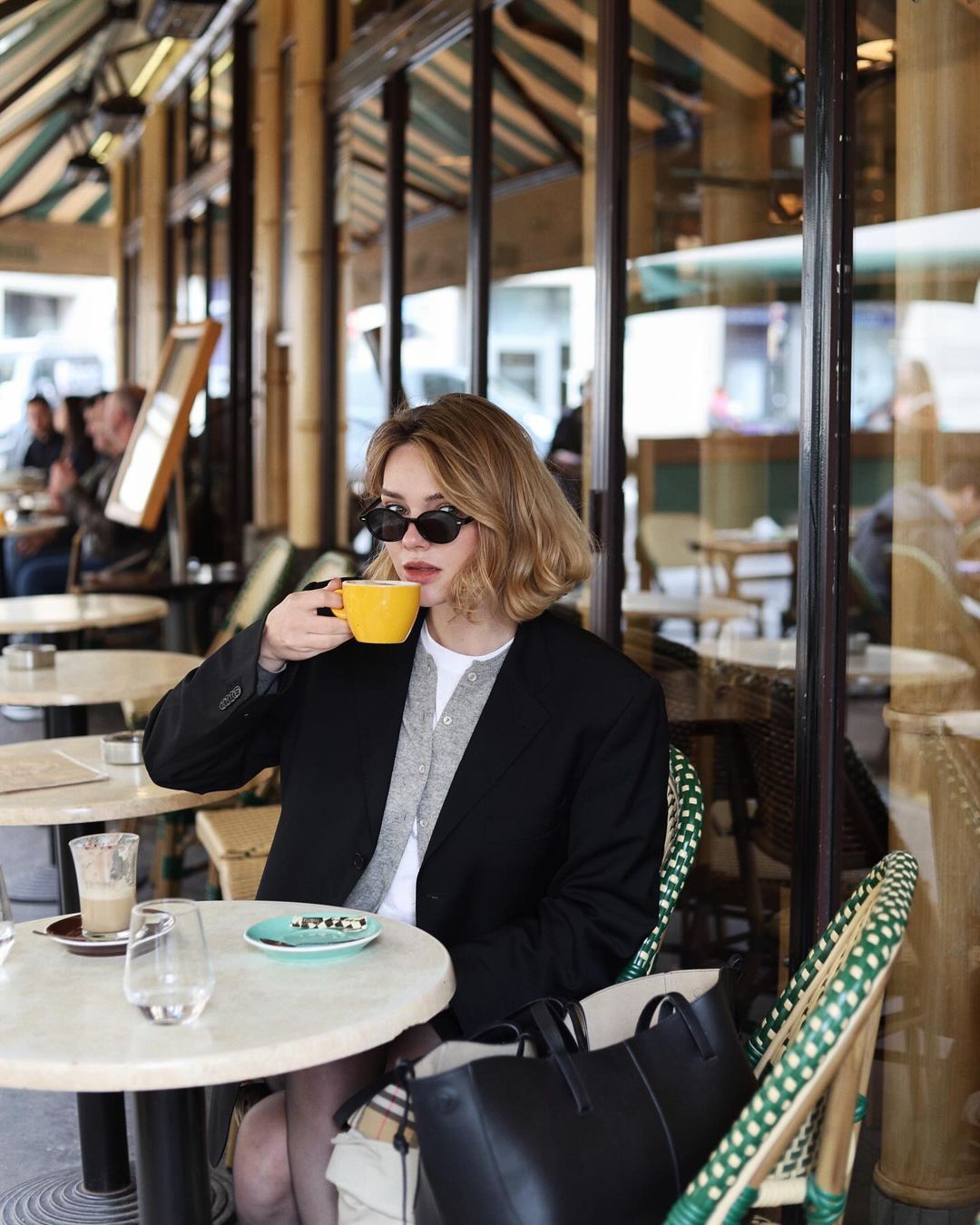 FLORE FLORE JESS LONGSLEEVE ブラック3087 FLORE FLORE JESS LONGSLEEVE｜トゥモローランド 公式通販