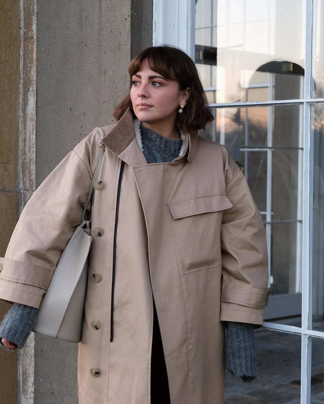 Acne Studios - Trench Twill Jacket | Plush