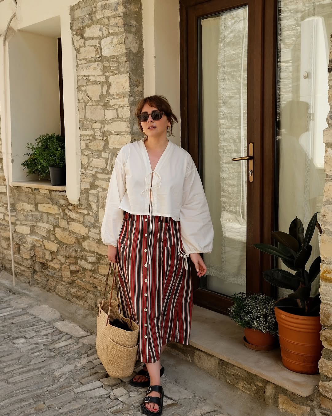 FRAME - The Sheer Balloon Blouse | Plush