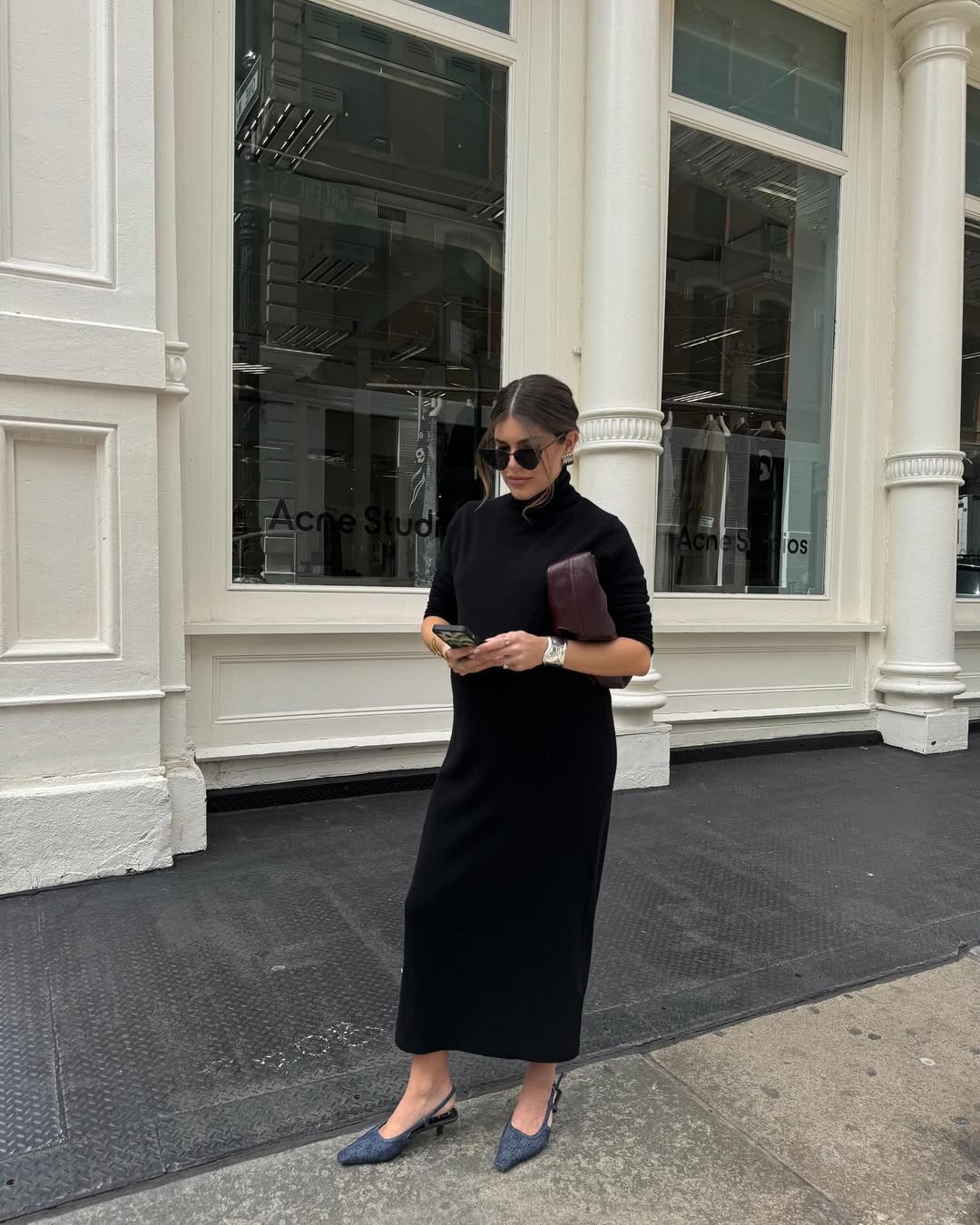 Danielle Guizio - Hooded Knit Dress