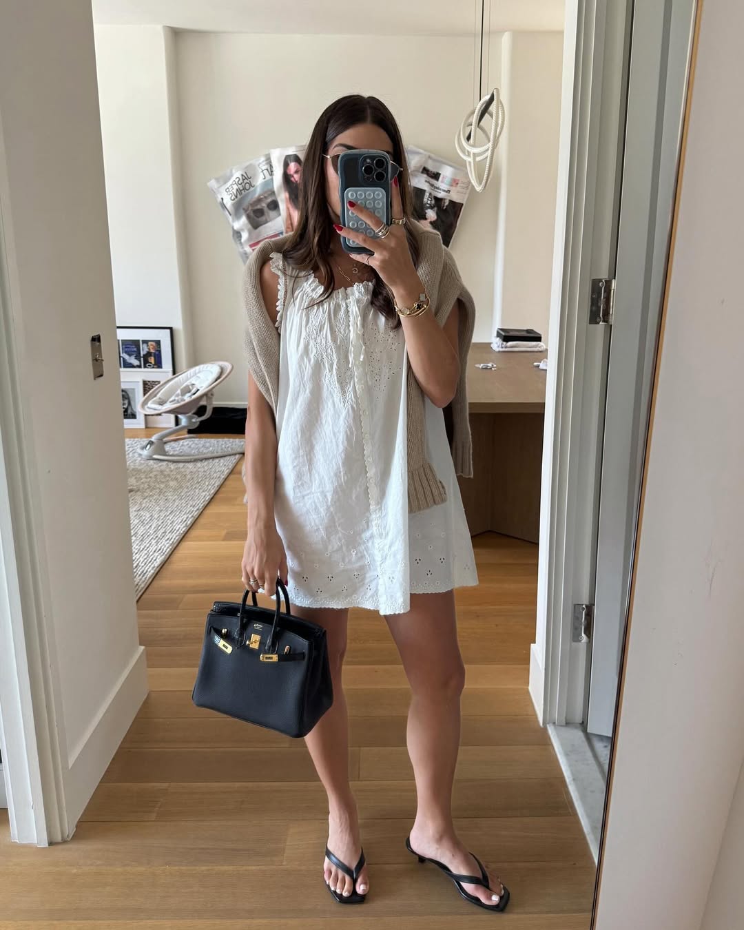 Tuckernuck - White Ric Rac Linen Ellis Mini Dress | Plush Tuckernuck - White Ric Rac Linen Ellis Mini Dress | Plush