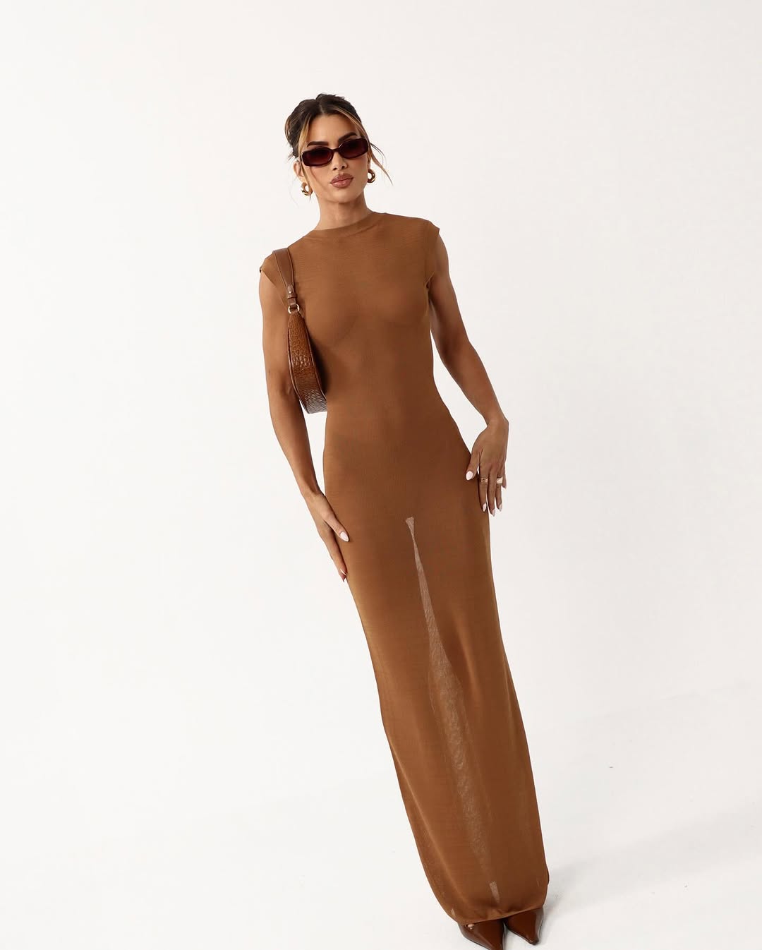 andres otalora ananya cotton poplin midi dress Arco Real Midi Dress / Andres Otalora