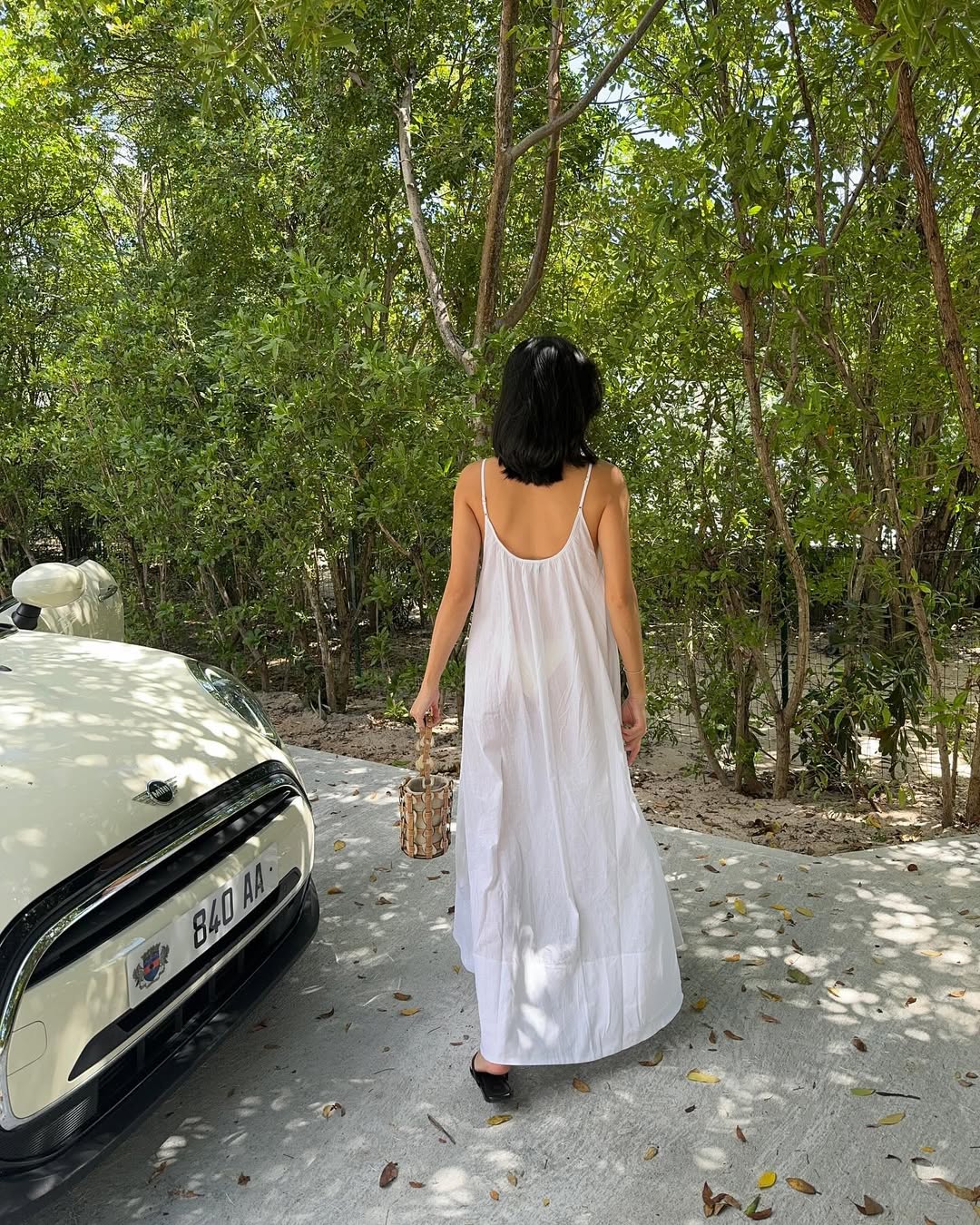 BUMPSUIT - Linen Maxi Maternity Dress | Plush