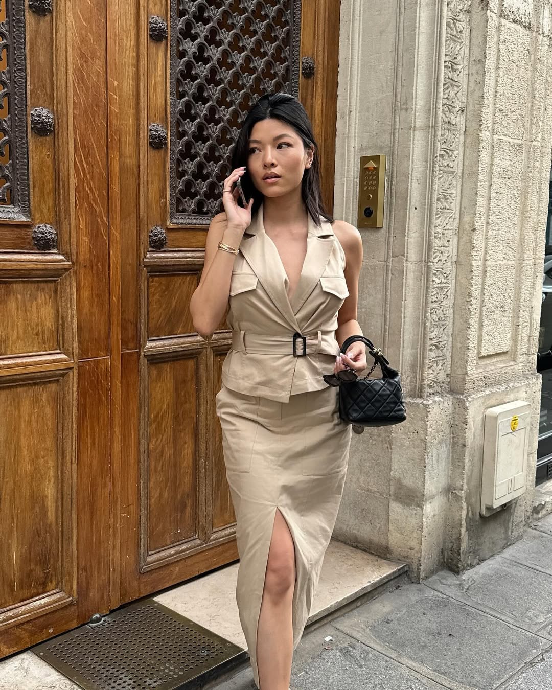 aadi knit dress we love a dress that can be used for any occasion or season  from  summer in miami to winter in new york @Allie Max in the helsa aadi knit  dress #revolve #revolvefit #outfitinspo #ootd #helsa