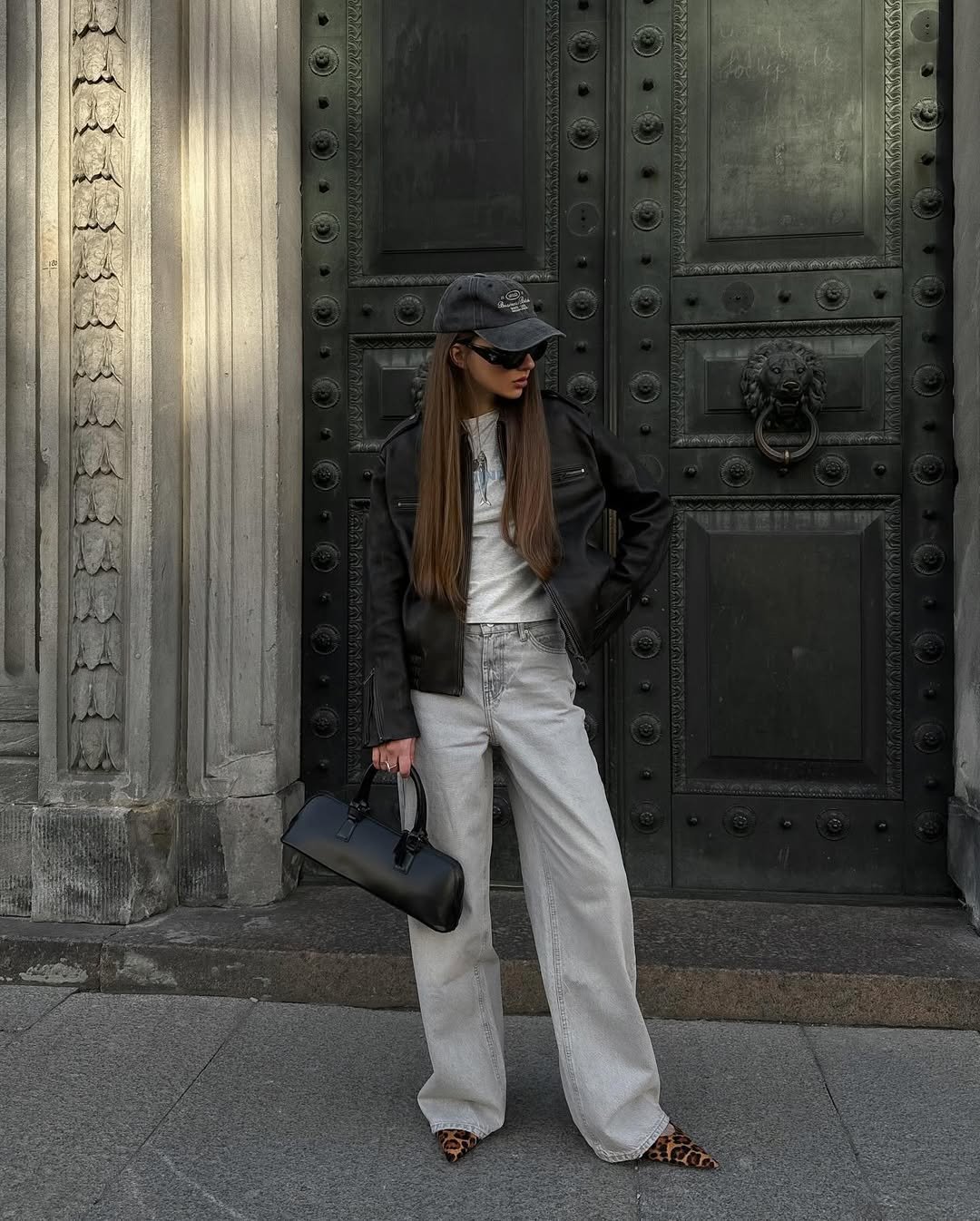 ANINE BING - Julie Jacket - Black Leather | Plush