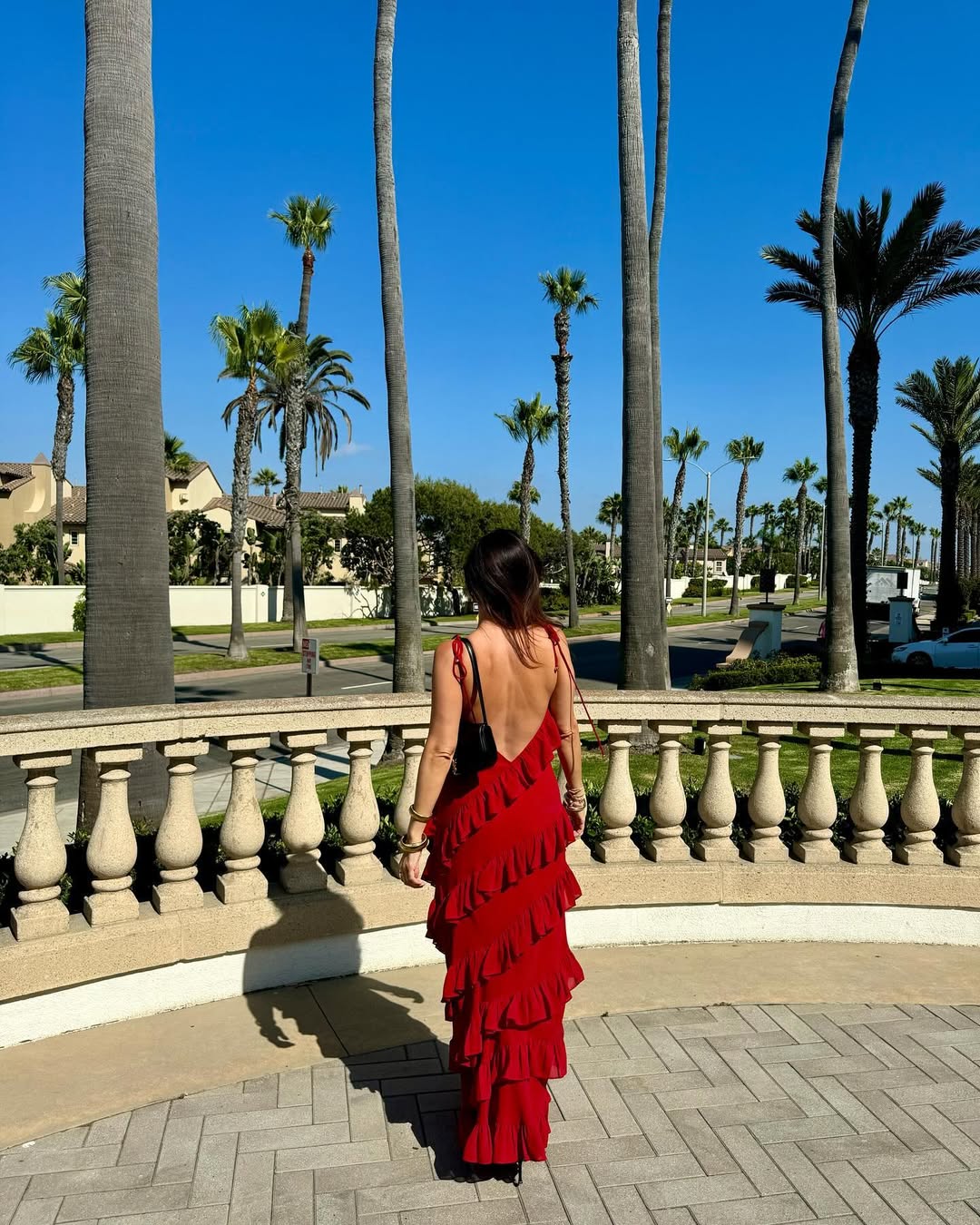 orire red dress Shai Dress  Orr