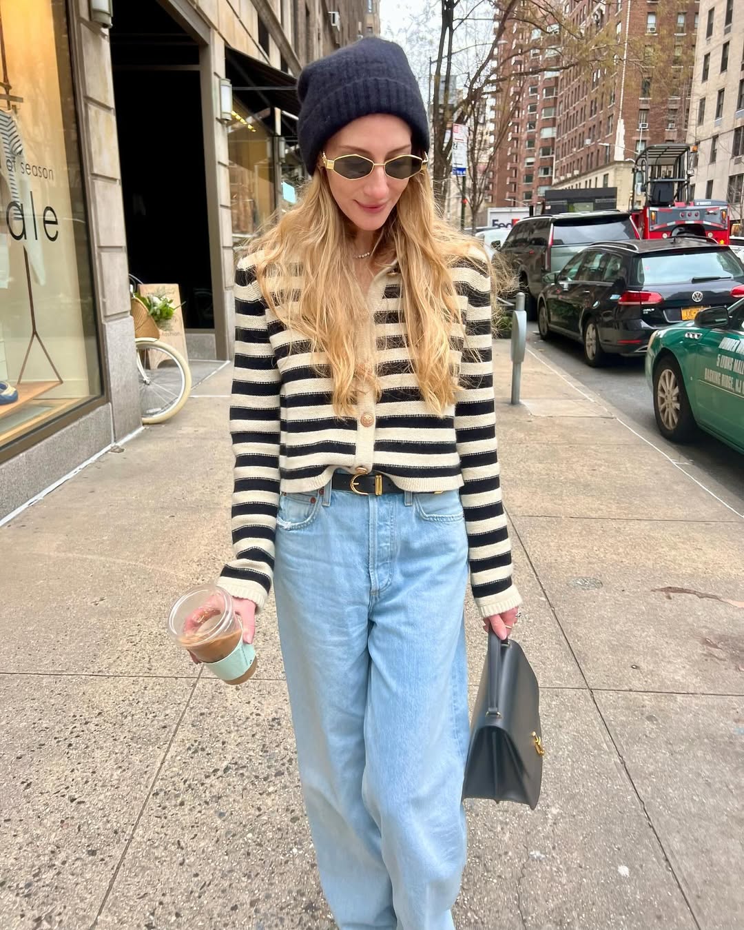 Thom Browne Striped wool-blend cardigan Plush