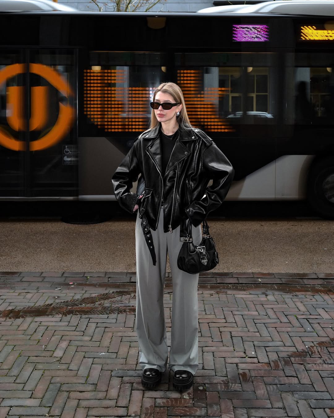 Rick Owens - Naska leather biker jacket | Plush