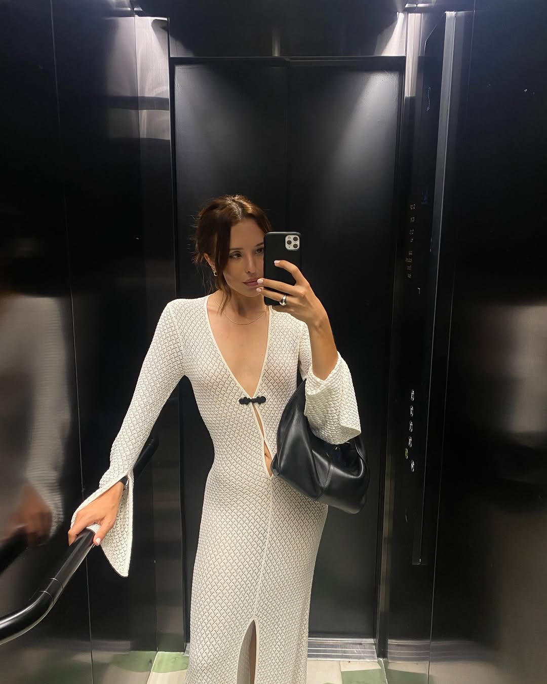cream sweater dress tuckernuck Cream Freya Fringe Sweater Dress