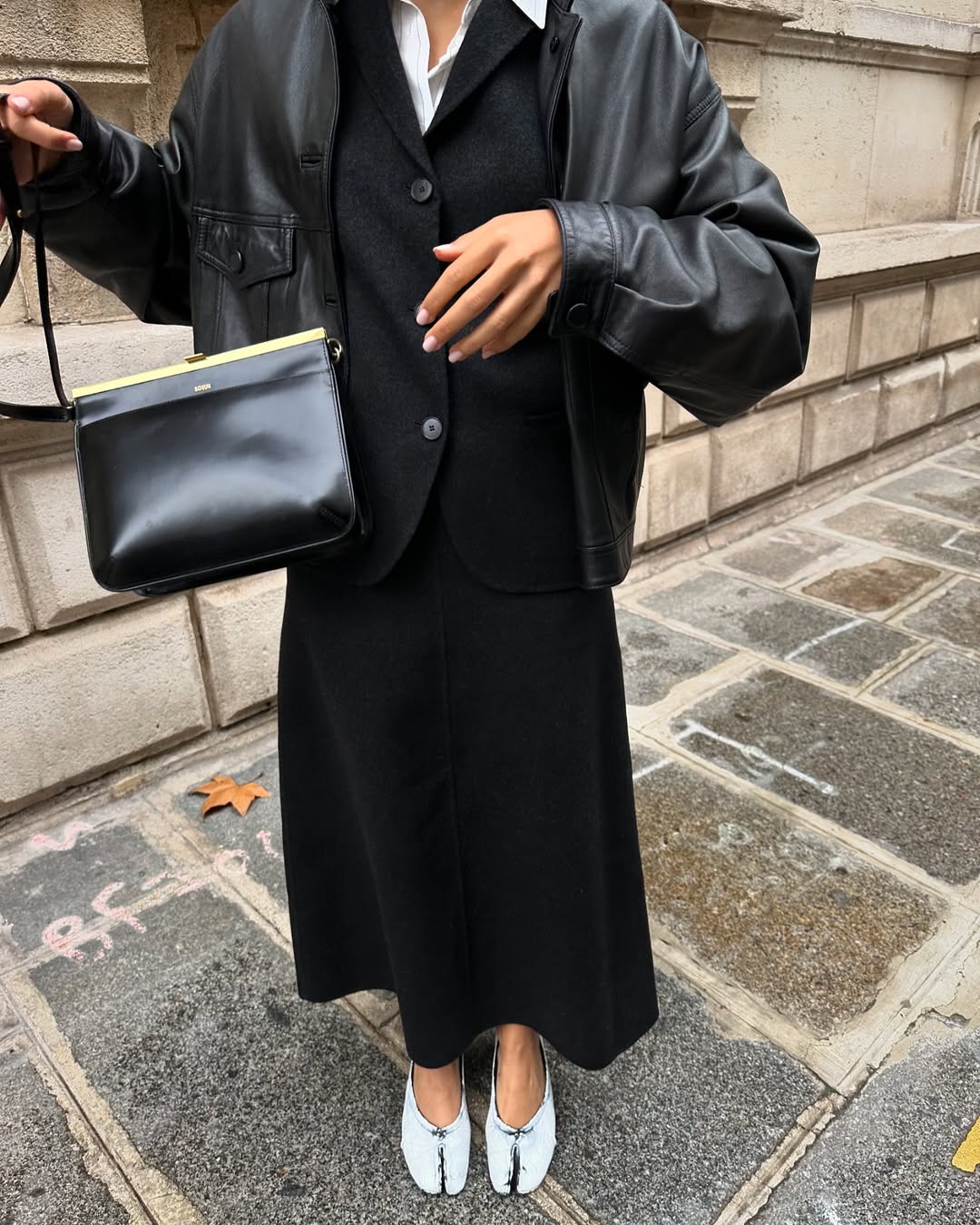 ANINE BING - Julie Jacket - Black Leather | Plush