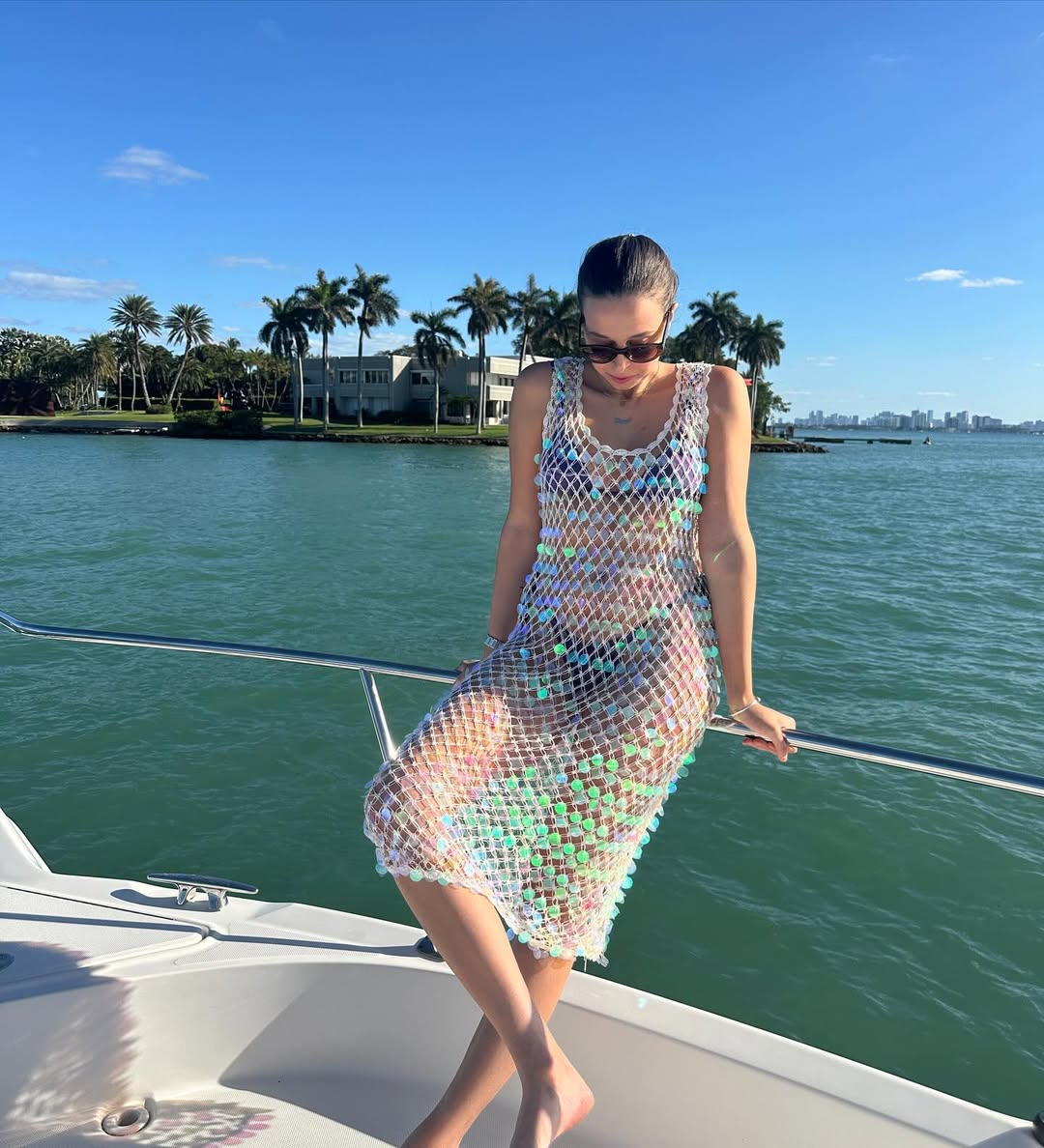 sequin a line mini dress 88967 - Amarra - Sequin A-Line Mini Party Dress