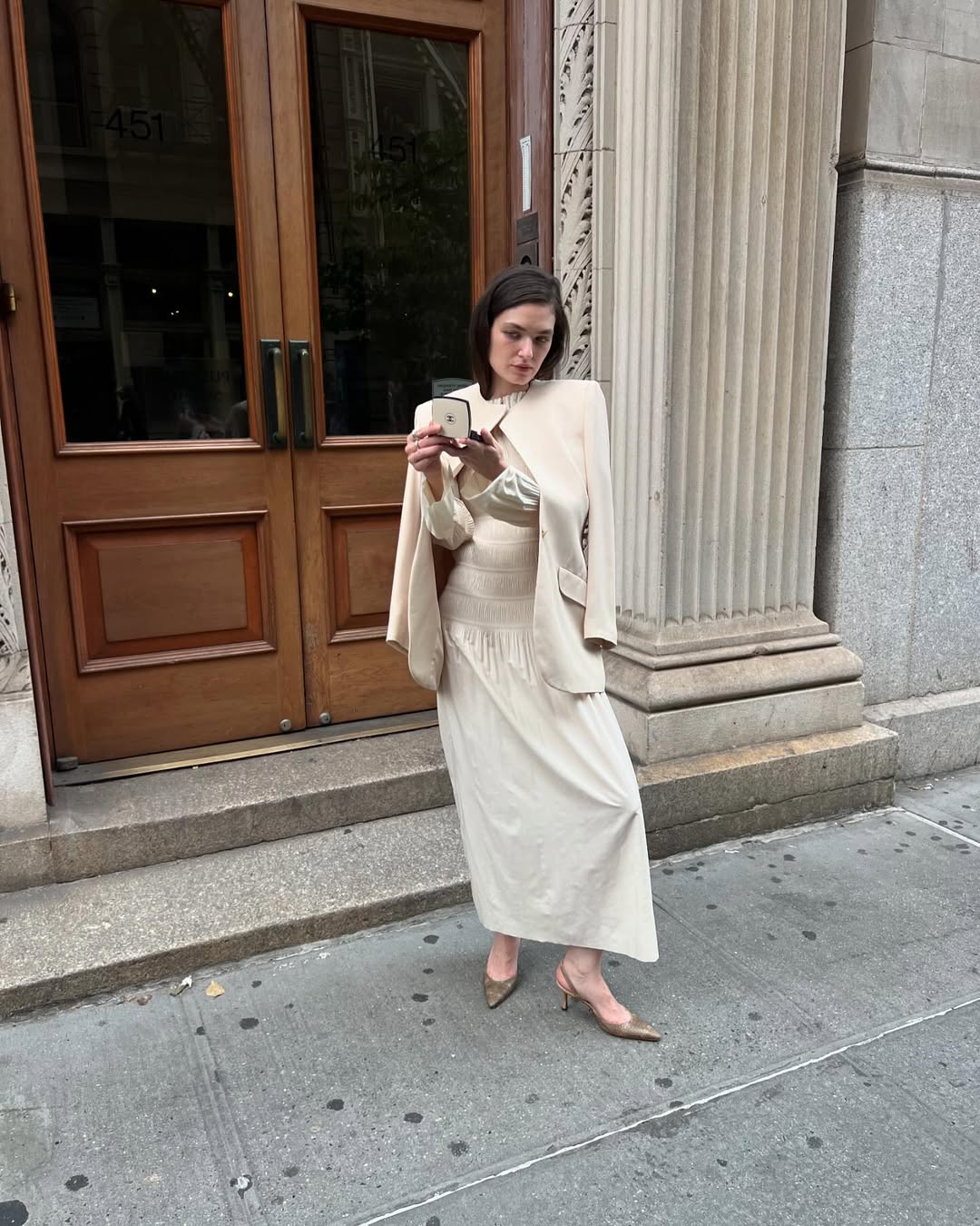 Rabanne - Turtleneck Lace Long Dress | Plush