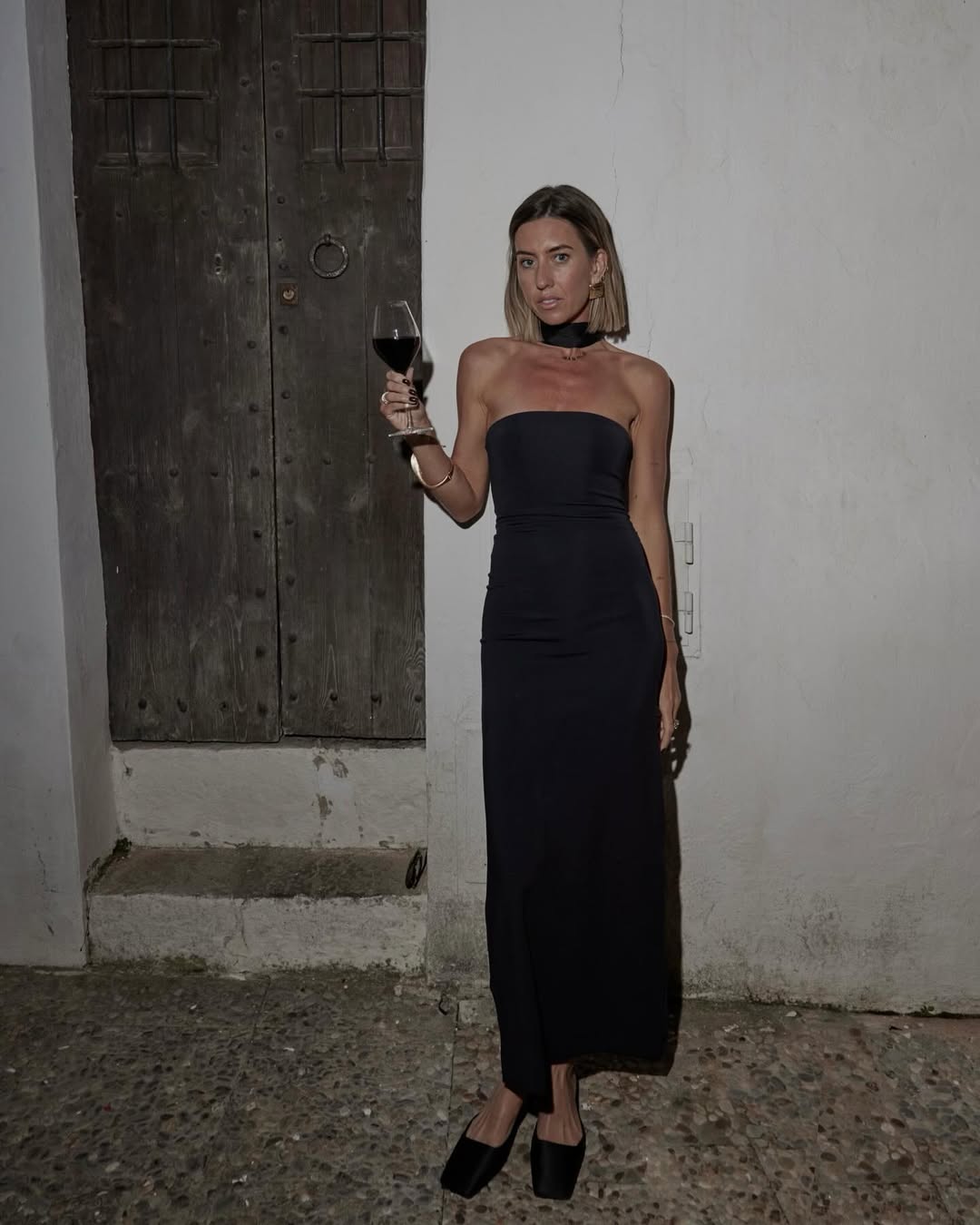 Bec + Bridge - ROMEE STRAPLESS MIDI DRESS - BLACK | Plush Bec + Bridge - ROMEE STRAPLESS MIDI DRESS - BLACK | Plush