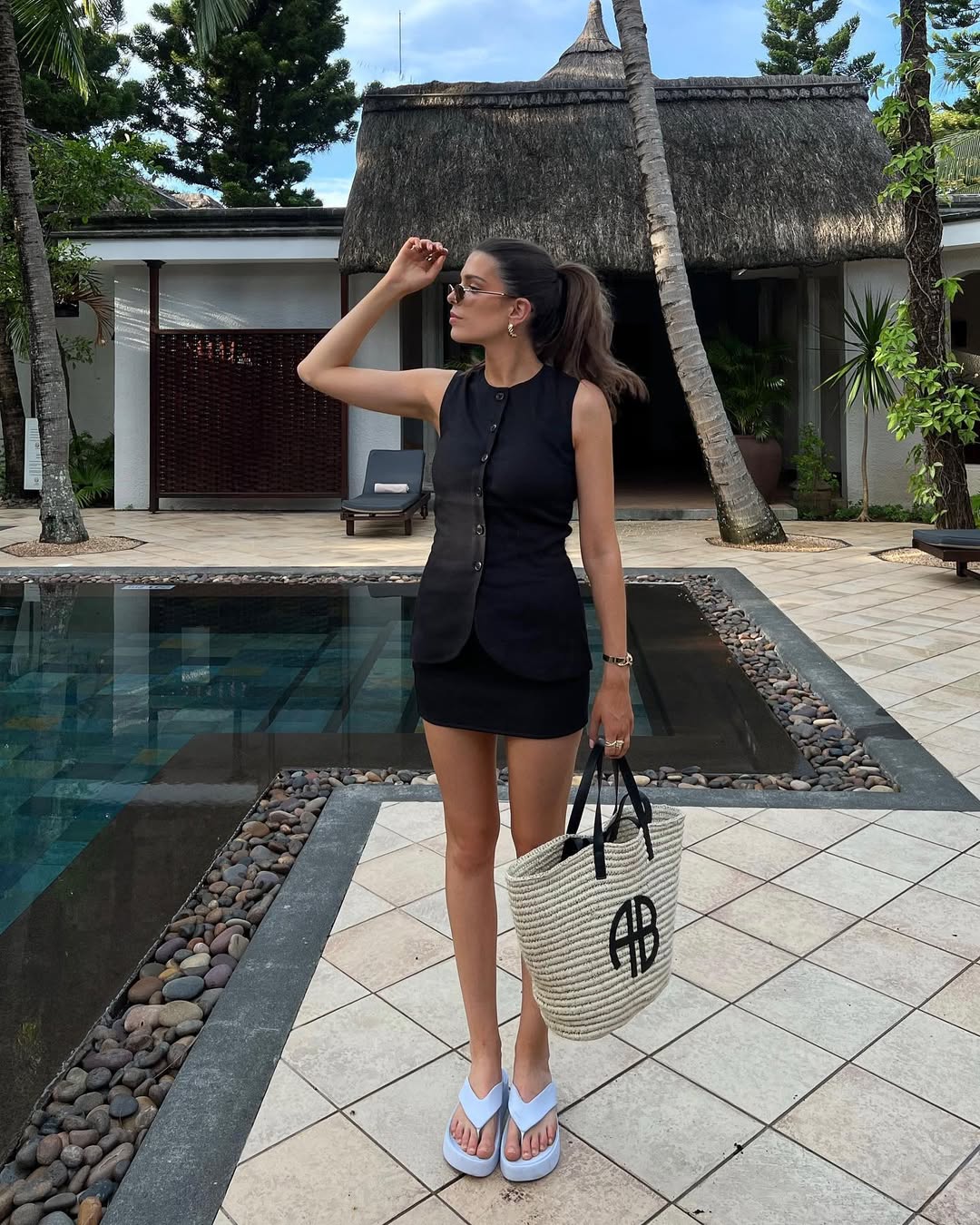 ALIGNE - Ozzy Linen Mini Dress | Plush ALIGNE - Ozzy Linen Mini Dress | Plush