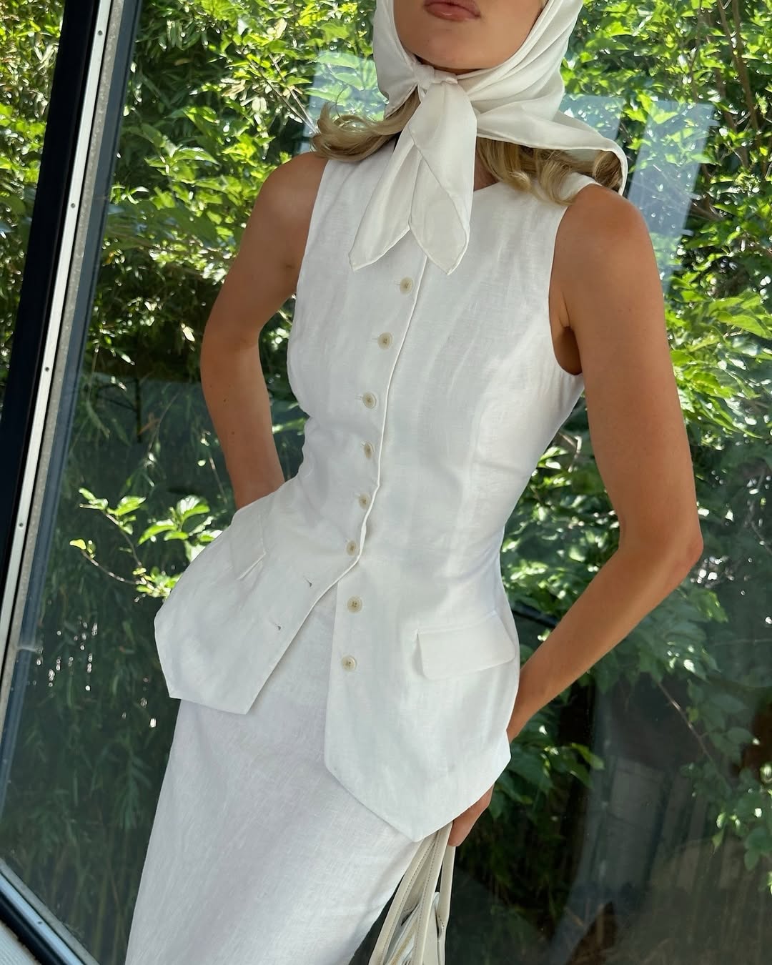 Moon River - Square Neckline Top Mixed Media Midi Dress | Plush Moon River - Square Neckline Top Mixed Media Midi Dress | Plush
