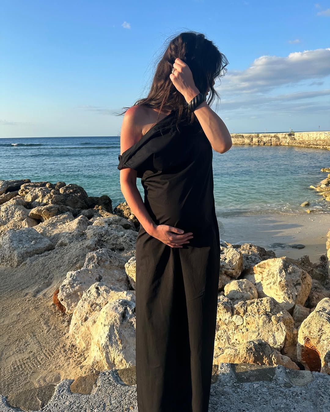 Reformation - Jamen Off Shoulder Knit Midi Dress | Plush