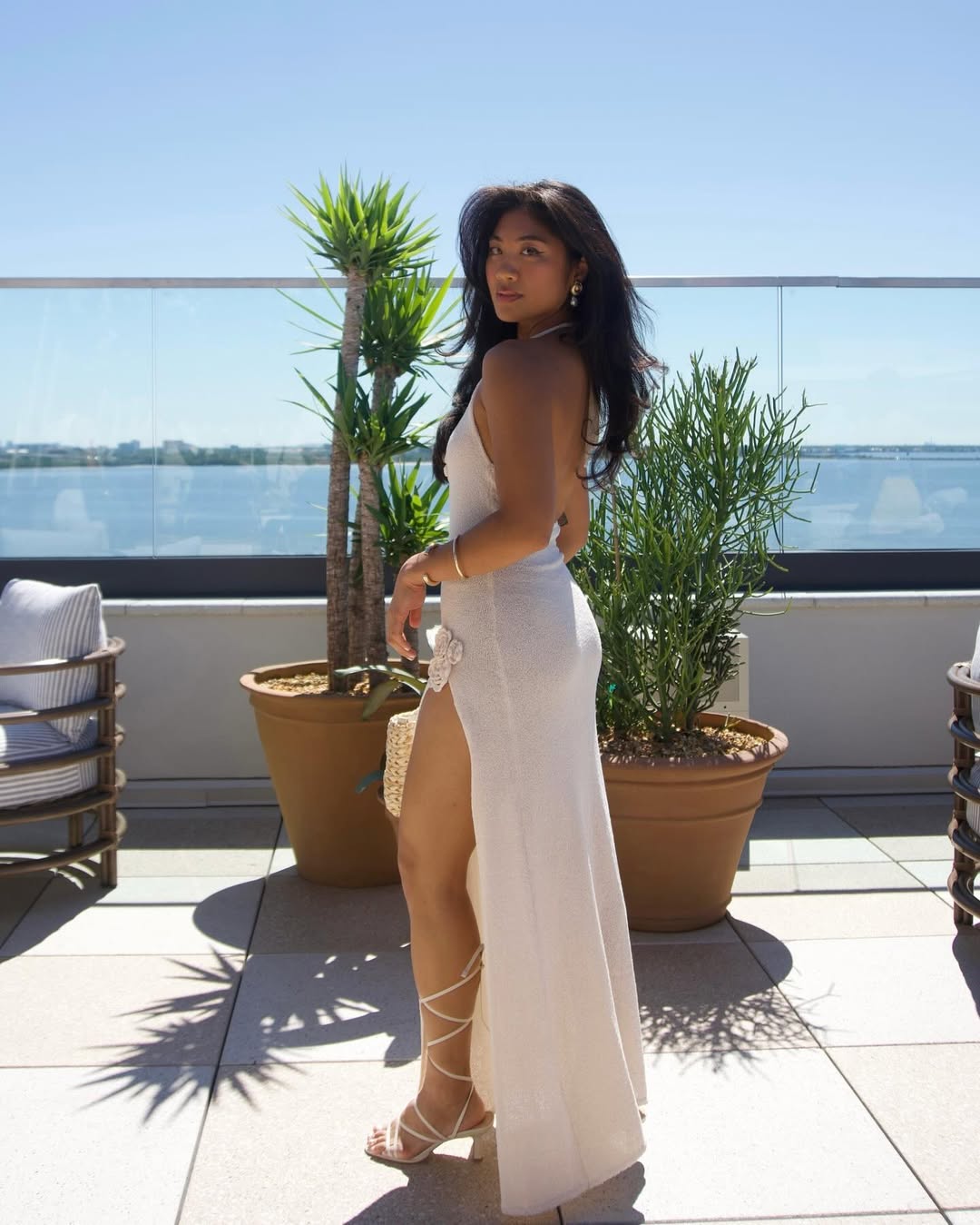 princess polly baby blue dress Vida in Whiskey Maxi Dress | Jaded London main image 1