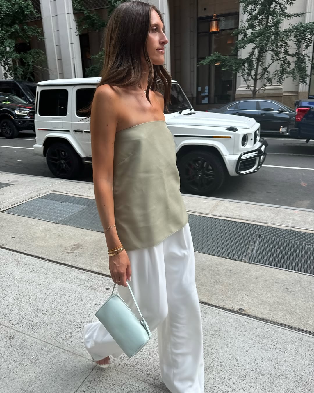 Jaded London - Double Layered Strappy Top | Plush