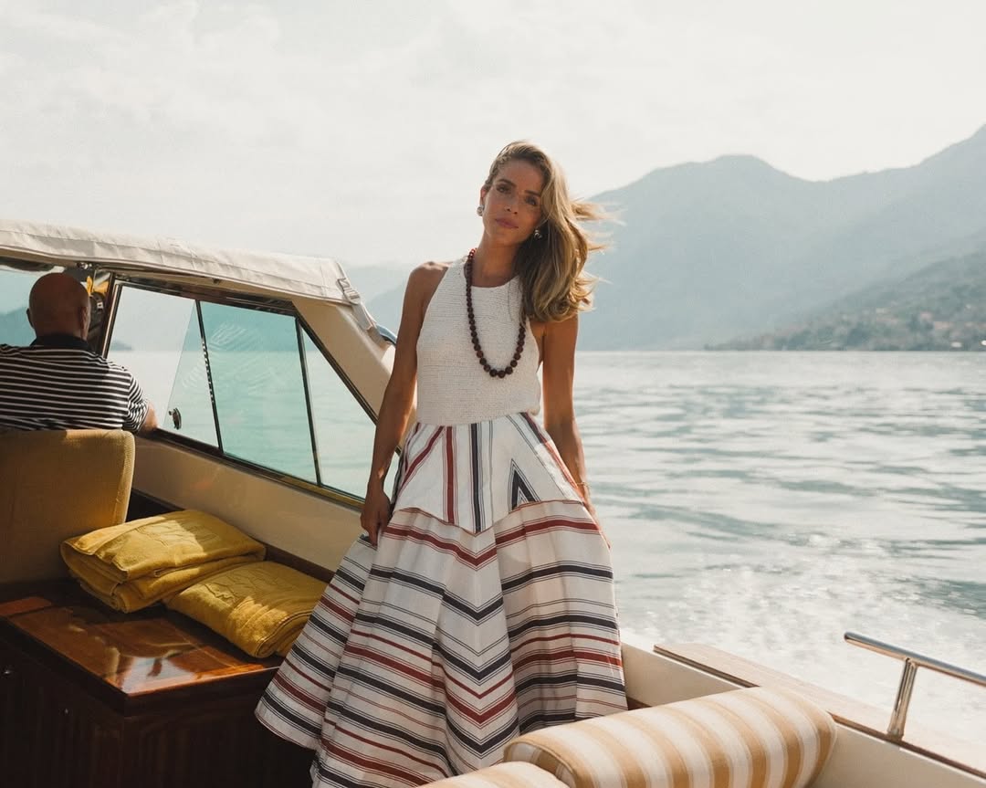 Polo Ralph Lauren - Striped Silk-Blend Dress | Plush