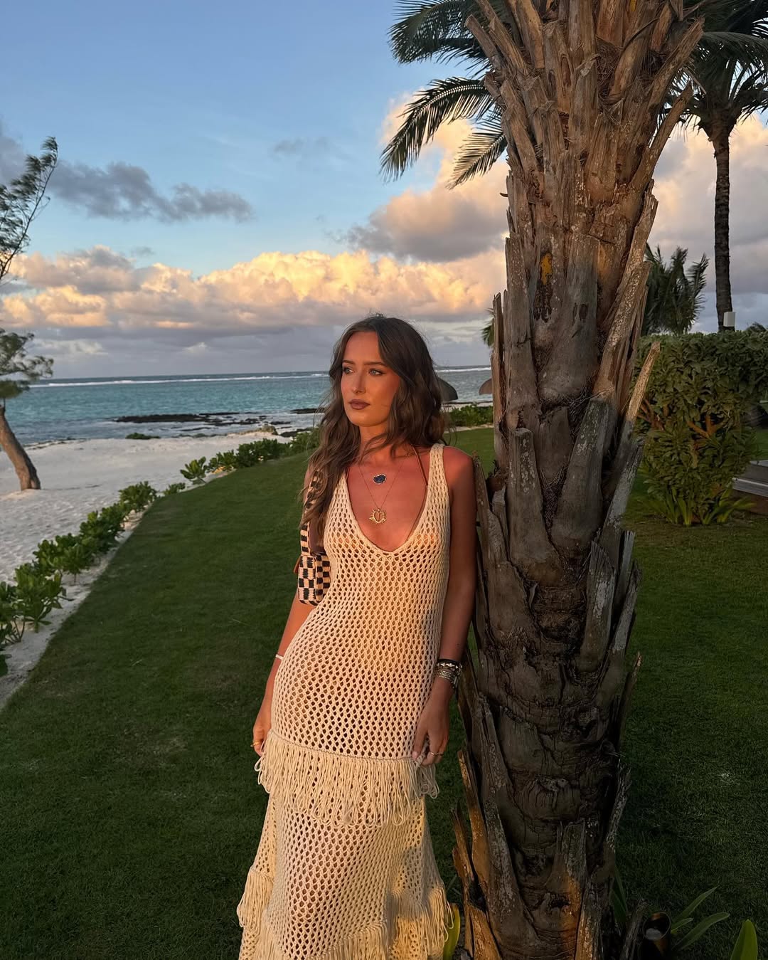 missoni fringed beach maxi dress Missoni - Mare fringed striped metallic crochet-knit maxi dress