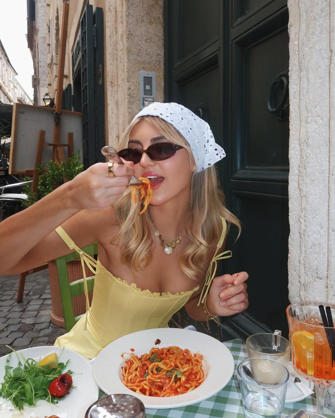 ophelia ruched midi dress minkpink brand:minkpink indymartin_ wears the Ophelia Ruched Midi Dress #MINKPINK