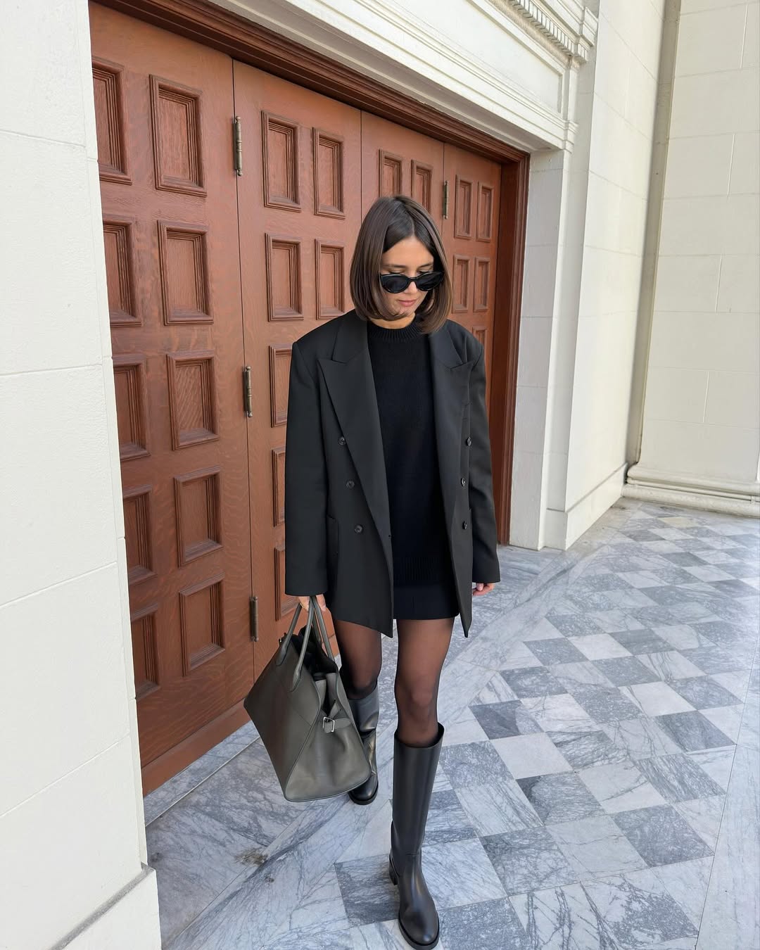 dress leather shoes The Black Tux Leather Shoes In Brown