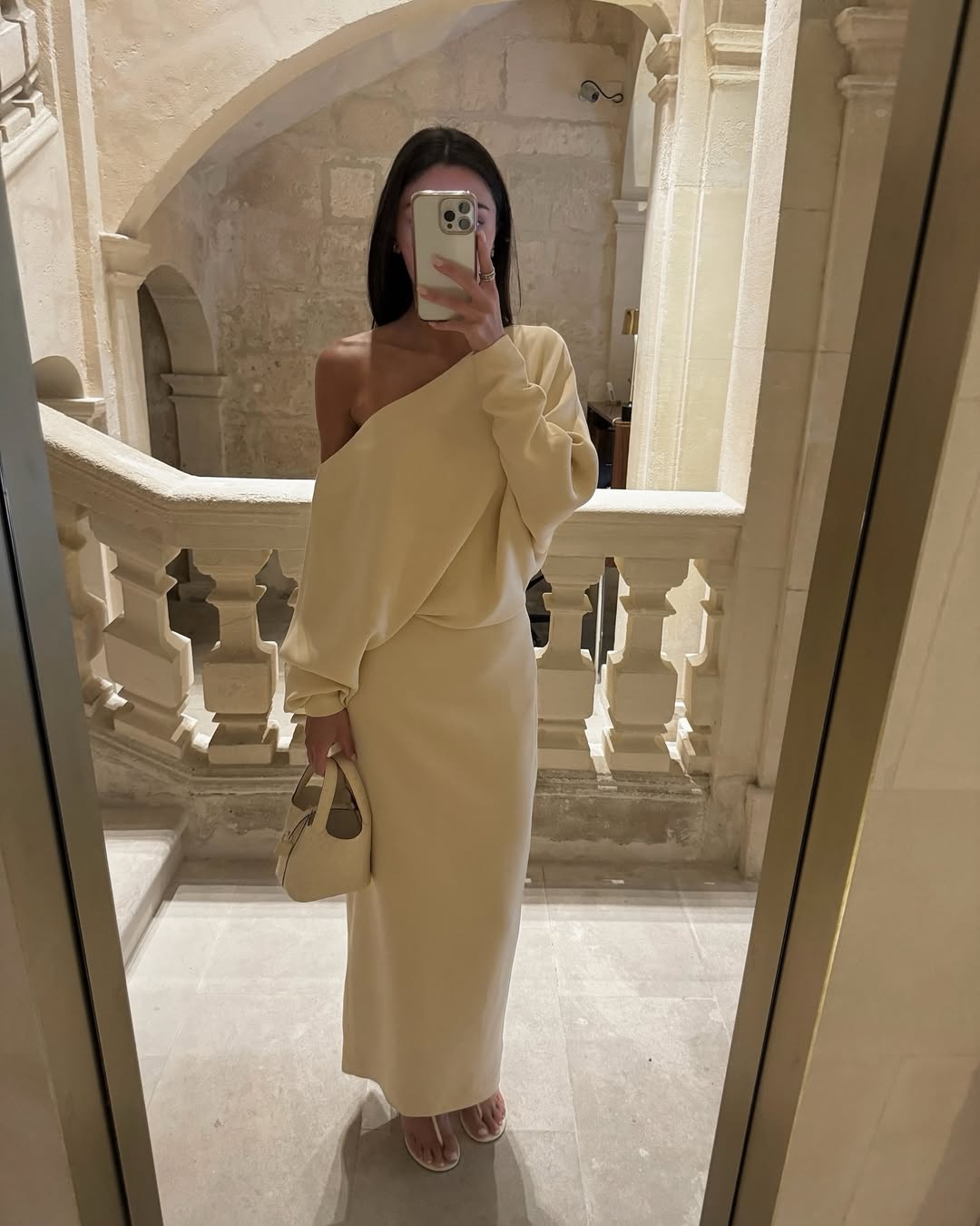 jersey backless maxi dress Helsa - Jersey Backless Maxi Dress