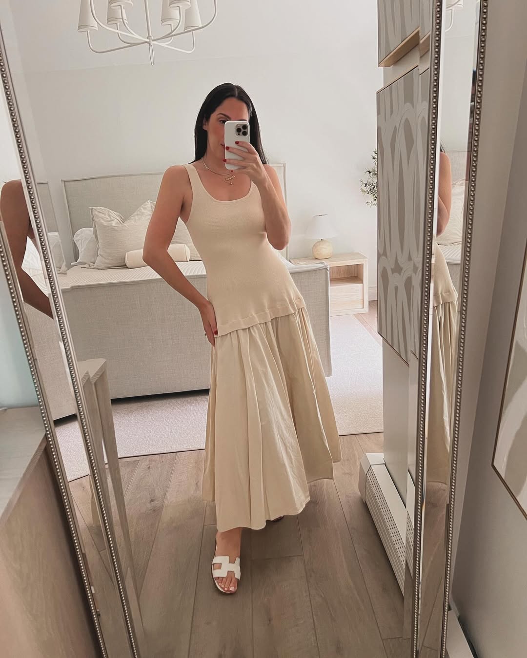 slim fit dress slacks Solid & Striped Soglio Dress main image 1