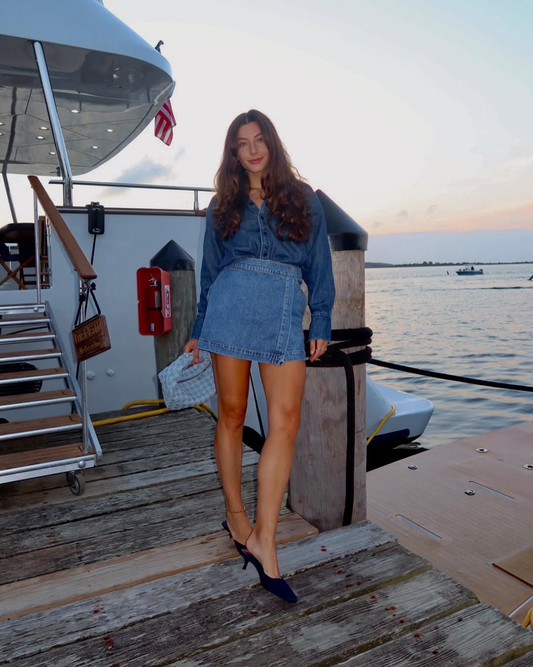 RE/DONE The Beach Wrap Skirt Plush