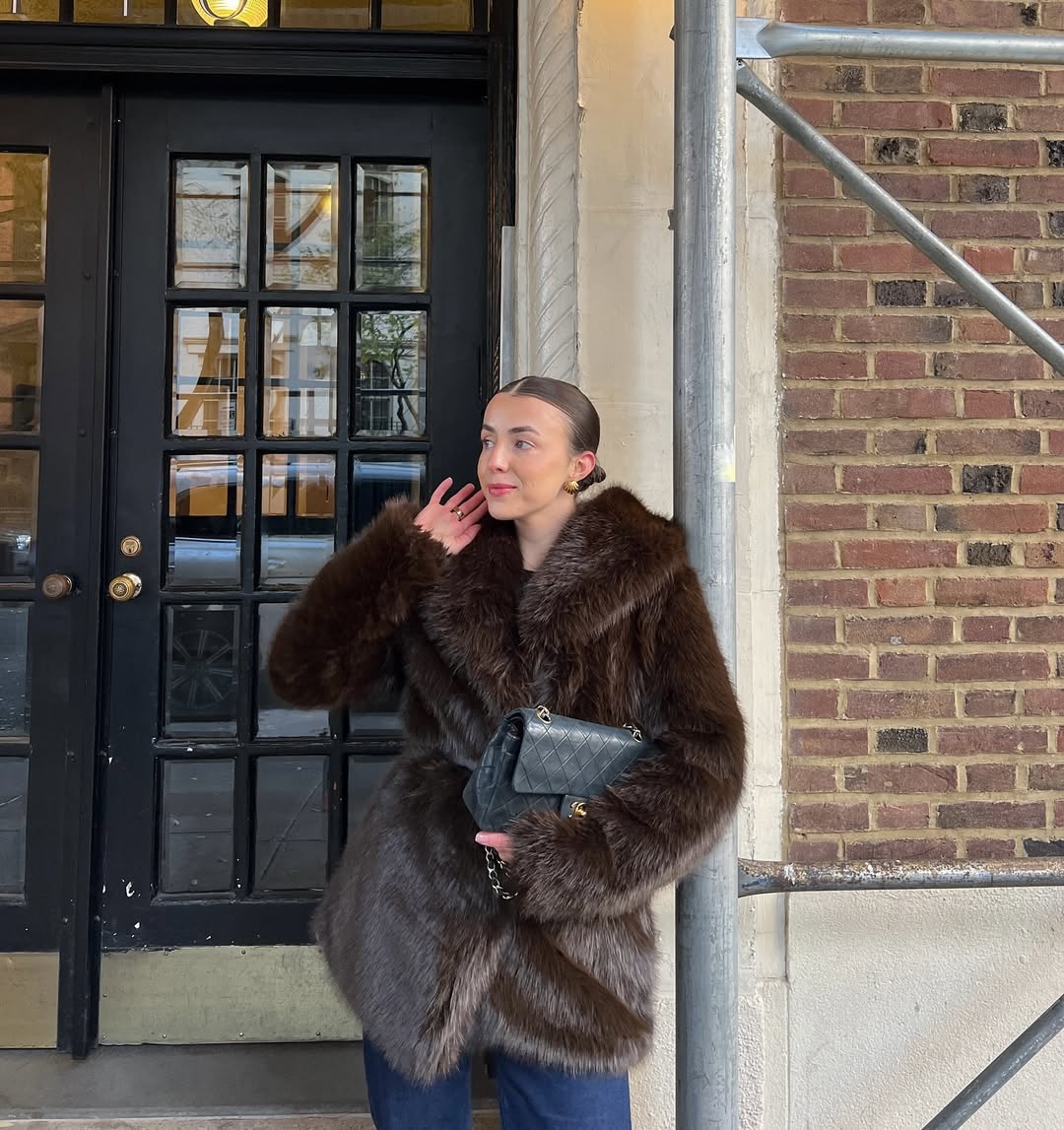 Lovers and Friends - x Christina Elezaj Andrea Faux Fur Jacket | Plush