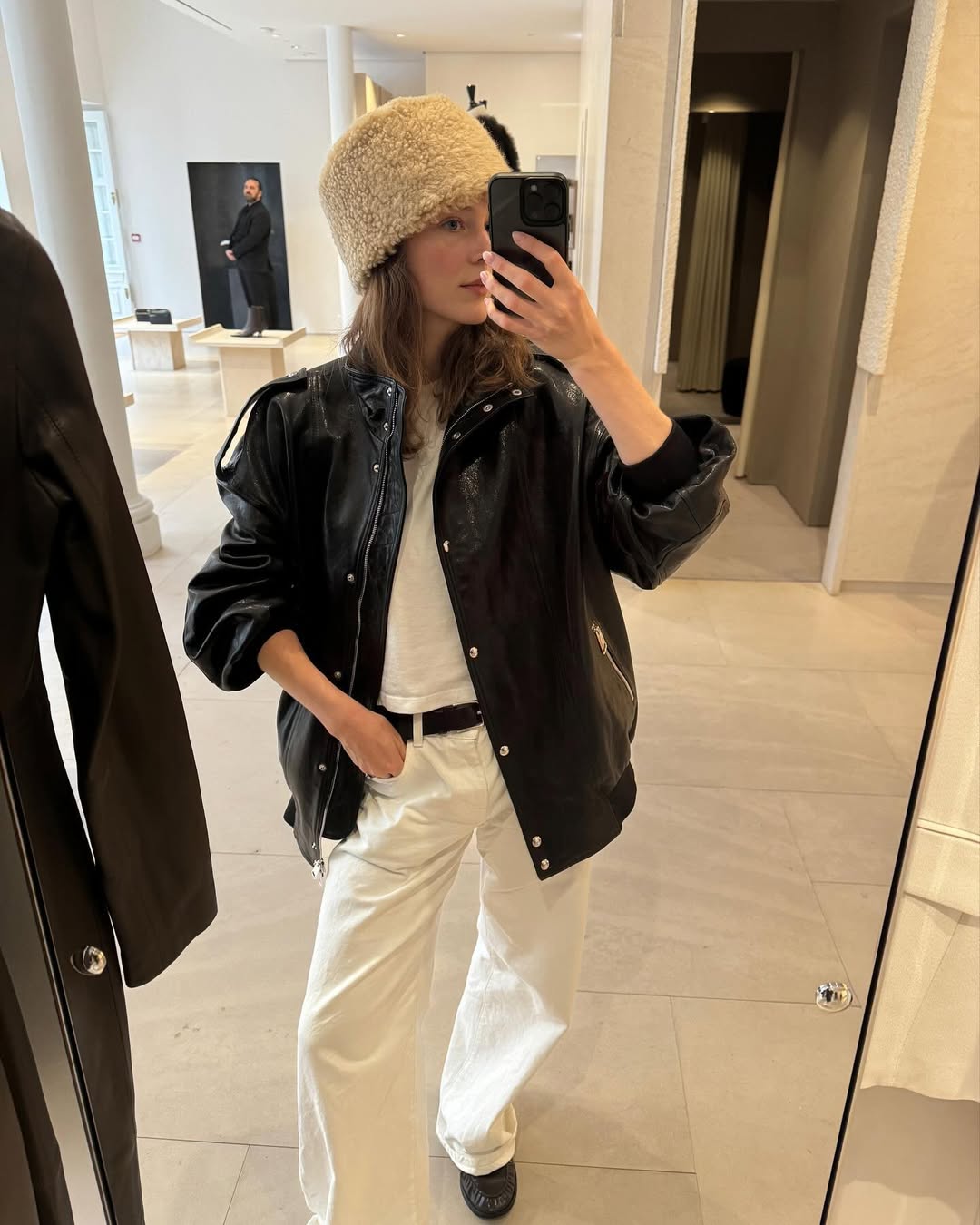 THE ATTICO - Anja Bomber Jacket | Plush