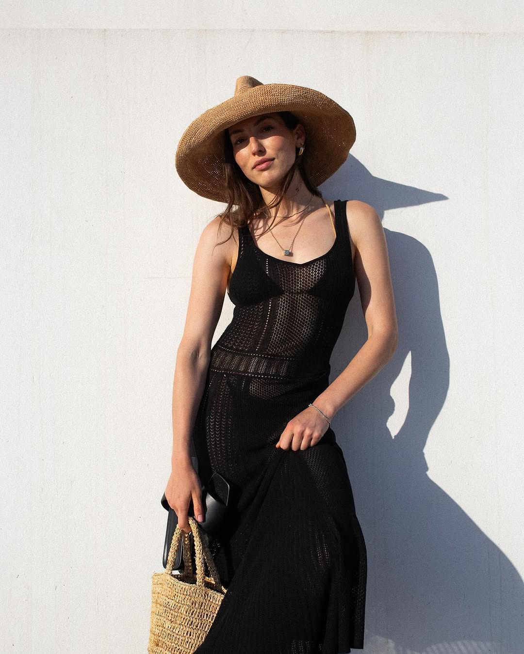 Jaded London - Stripe Knit Maxi Dress | Plush