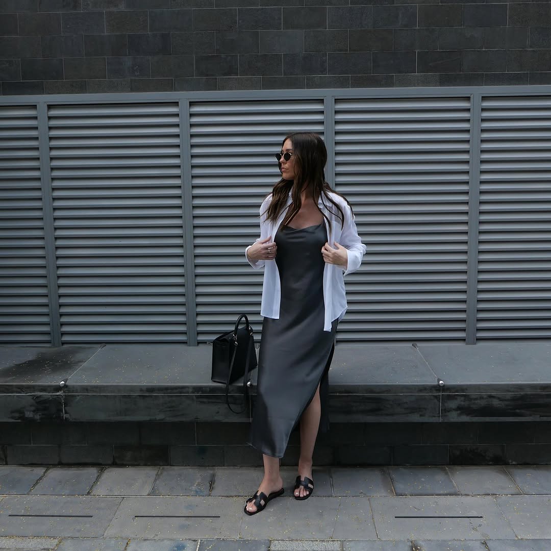 Shona Joy - La Lune Plunged Cross Back Maxi Dress