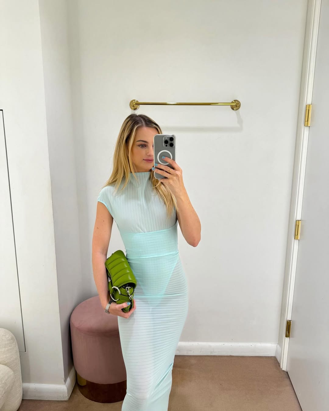 callie sheer midi knit dress Camila Coelho Callie Sheer Midi Knit Dress in White