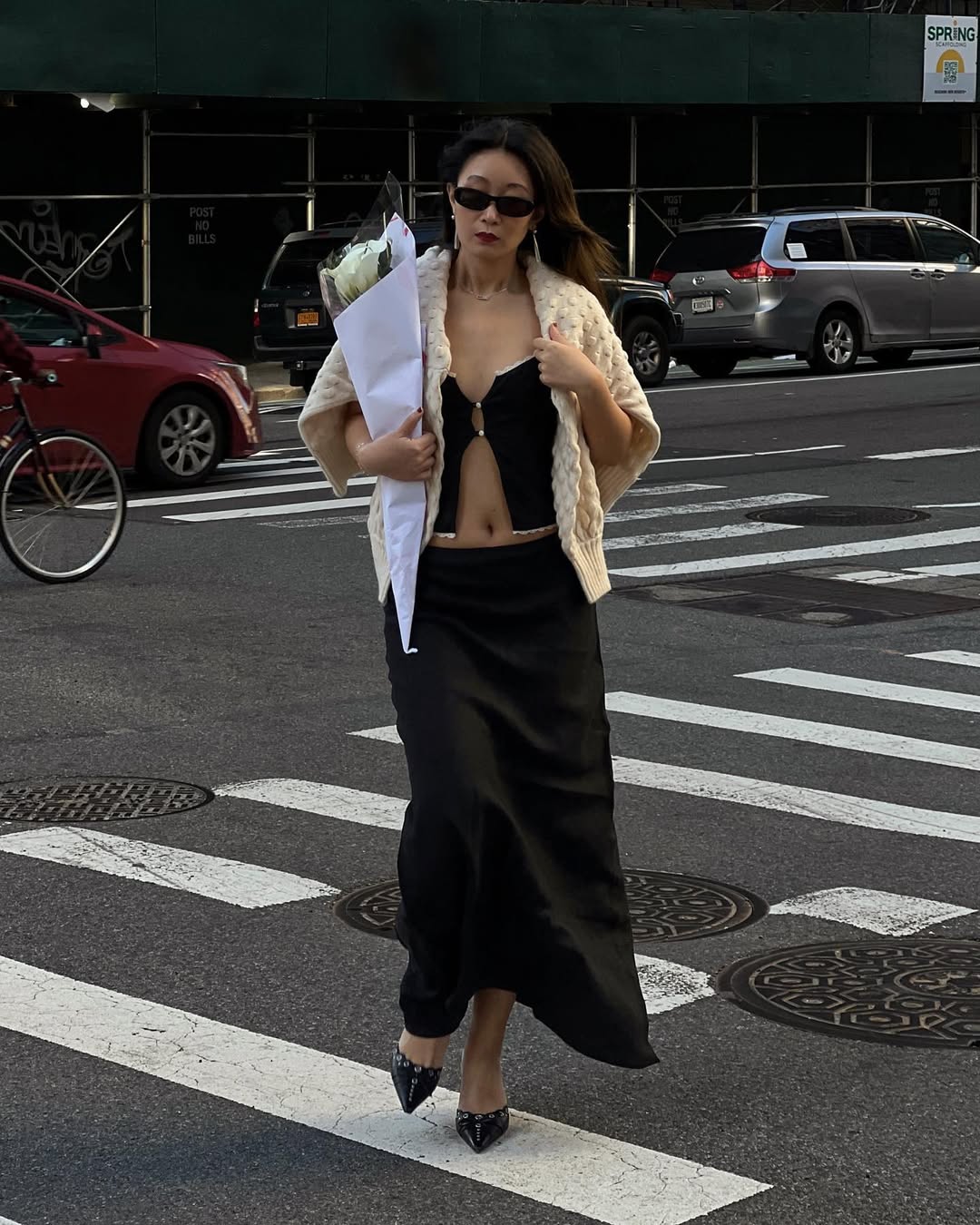 ANN DEMEULEMEESTER - Leather maxi skirt | Plush