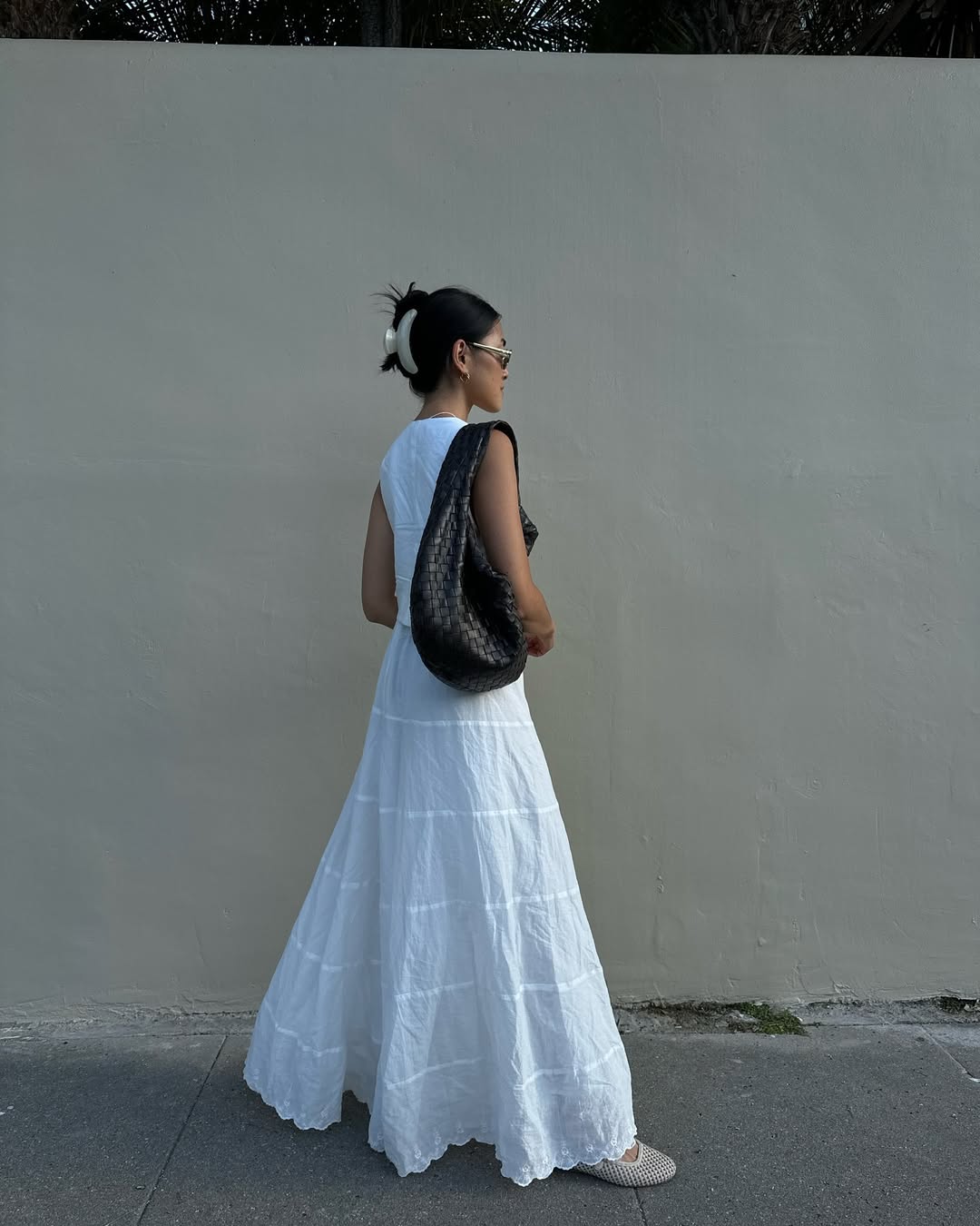 la lune ruched halter maxi dress - iceberg blue Rent Shona Joy La Lune Lace Back Maxi Dress Powder Blue