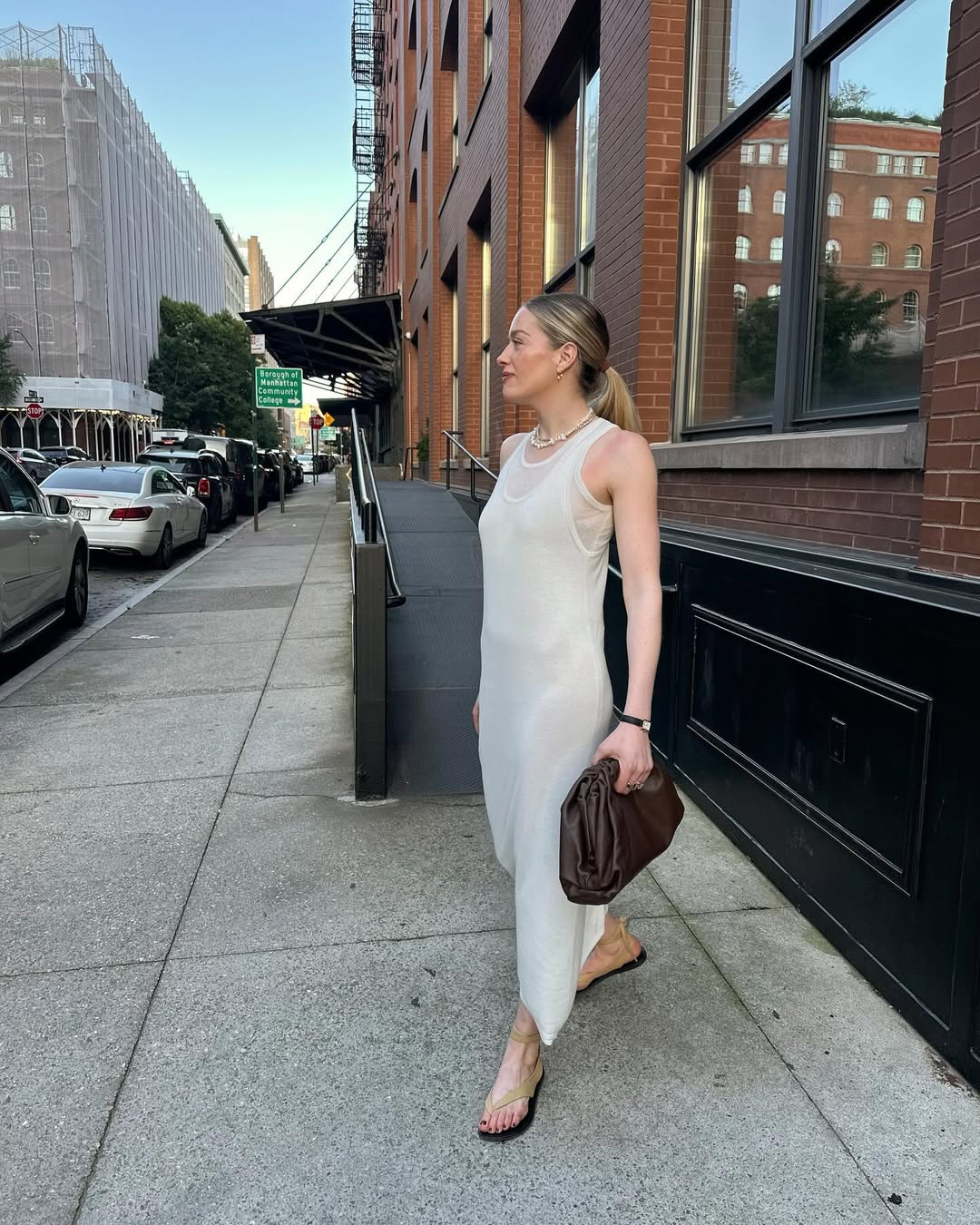 KHAITE - Etta midi dress | Plush