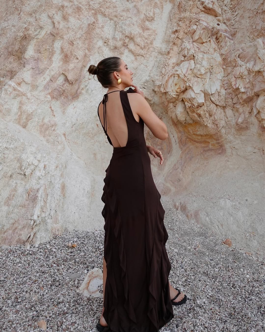 lily anne maxi dress Lily Halter Maxi Dress