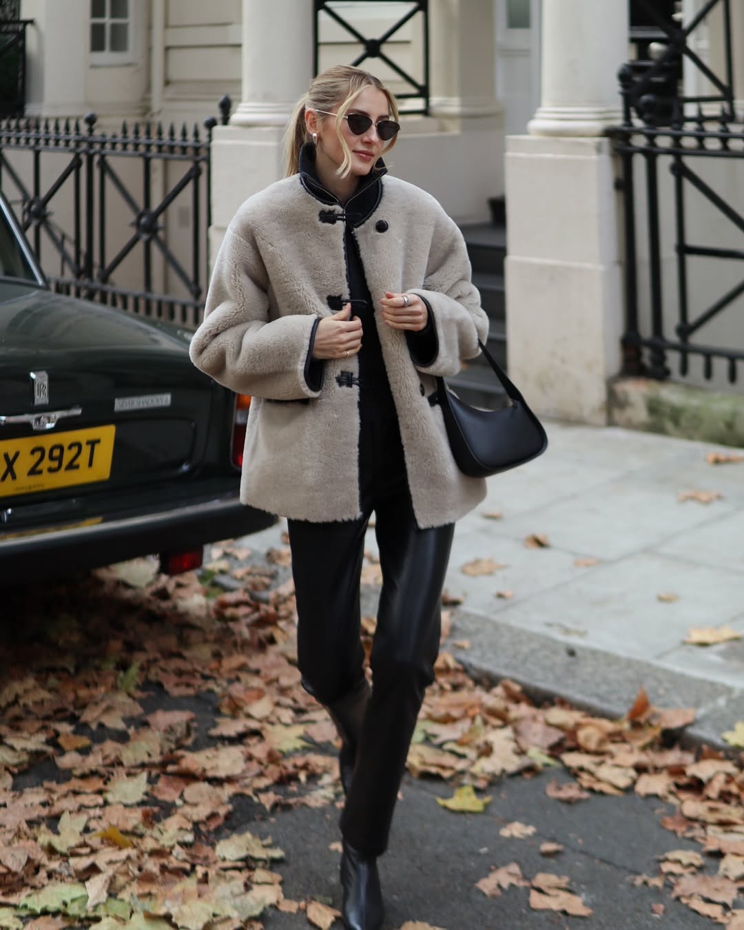 FABIANA FILIPPI - Coated leather skinny pants | Plush