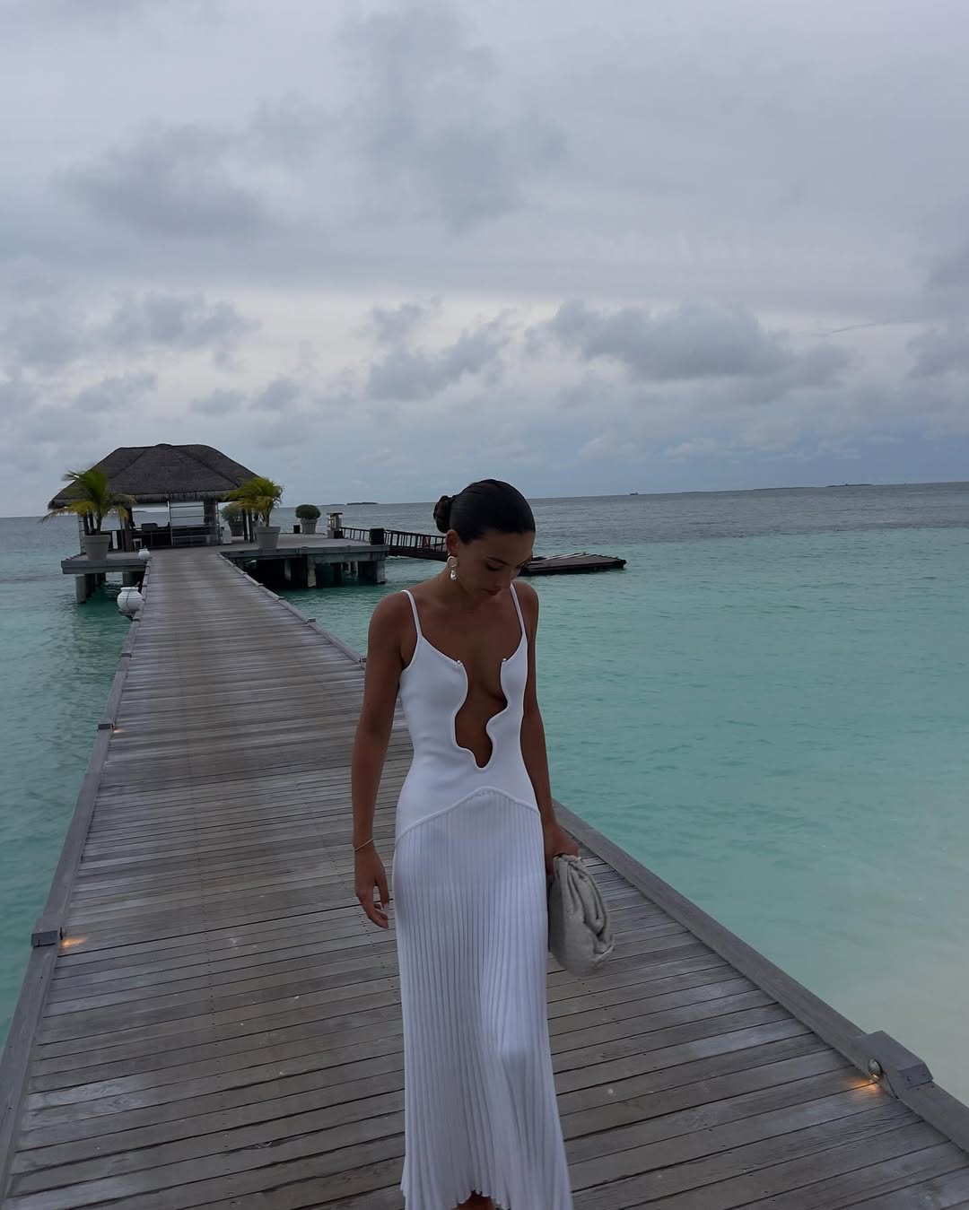 blue dress for baby girl Patbo x Camila Coelho Beaded Beach Dress main image 0